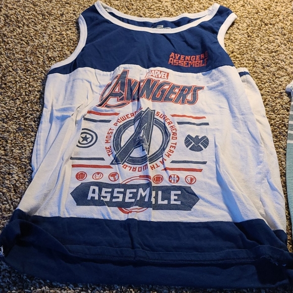 summer tank tops mens sleeveless M/L sz. - Picture 2 of 4